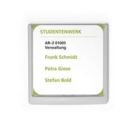 (TG. 149 x 148.5 mm) Durable 486202 - Click Sign, Targa Fuori Porta in ABS, Spor