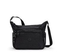 (TG. 14''L x 11.8''H x 7.3''D) Kipling Gabbie Crossbody Bag Signature Emb - NUOV