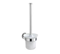 (TG. 14x10x35 cm) WENKO Escobillero Bosio Shine, Argento (Silber) - NUOVO