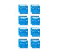(TG. 14x13 cm) Relaxdays Ghiaccio Gel Termico, Set 16 Sacchetti Multiuso, 14x13