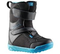(TG. 15.5 (EU 25.0/27.0)) HEAD HEAD KID LYT VELCRO Snowboard Donna, Nero/Blu, 15