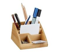 (TG. 15.5 x 12.7 x 8.7 cm) Relaxdays 10022187 Portaoggetti da Scrivania per Uffi