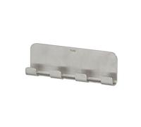 (TG. 15.5 x 4.9 x 2 cm) Tiger Colar Gancio, Acciaio (Inox Spazzolato), 15,5 x 4,
