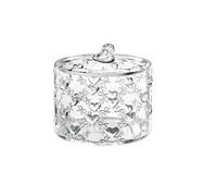 (TG. Ø15.7 x h14 cm) Guzzini Contenitore Grande con Coperchio Love, Trasparente