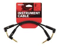 (TG. 15 Cm) D'Addario PW-PRA-205 Confezione da 2 Cavi Patch Planet Waves Custom