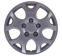 (TG. 15-inch) Set Copricerchio Nebraska 15 Silver/Laccato, 4 pezzi - NUOVO