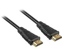 PremiumCord Cavo HDMI 4K Ad Alta velocità M/M, 10,2 Gbps con Ethernet, Compatibile Video 4K@30Hz, Full HD 1080p, Deep Color, 3D, Arc, HDR, Dolby TrueHD, Connettori Placcati Oro, Nero, 15 m