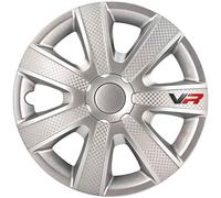 (TG. 15" pollici) Auto-Style VR 15" Silver Copricerchio, 4 pezzi - NUOVO