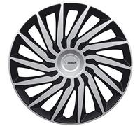 (TG. 15 Pollici) MICHELIN 4 copricerchi NVS KENDO Black Silver, 15 pollici - NUO