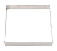 (TG. 15 x 15 x 6 cm) Decora 15 X 15 X H 6 CM 0063785 Quadrato Inox, 15 x 15 x 6