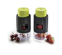 (TG. 15 x 9 x 9 cm) Ibili 793.300 Cherry Pitter Fragola Cutter Plastica/Acciaio