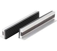 (TG. 150 mm) BGS 3045 Coppia Copriganasce per Morsa da Banco, Grigio/Nero, 150 m