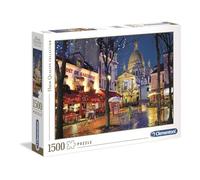 (TG. 1500 Pezzi) Clementoni- Paris Parigi Montmartre Collection Puzzle, Multicol