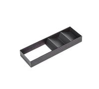 (TG. 150x470 mm) Emuca - Organizzatore Inclinato per cassetto, 150x470 mm, Grigi