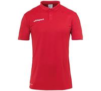 (TG. 152) uhlsport Essential Polo, Colore: Rosso, 12 Anni Uomo - NUOVO