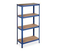 (TG. 157 x 80 x 41 cm) Relaxdays Scaffale in Metallo, 280 kg Capacit di Carico,