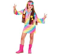 (TG. 158) W WIDMANN MILANO Party Fashion - Costume da bambina hippie, vestito co
