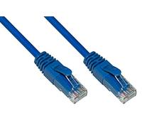 Link LK6AU150B Cavo Rete CATEGORIA 6A Non SCHERMATO UTP AWG24 Colore Blu HALOGENFREE MT 15