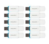 (TG. 16 go) Philips Snow Edition 2.0 - Unit flash USB 10 x 16 GB per PC, laptop