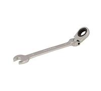 (TG. 16 mm) Silverline 763605, Chiave combinata a cricchetto con testa flessibil