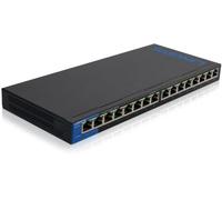 (TG. 16 Port) Linksys LGS124-EU Gigabit Unmanaged Switch a 24 Port, Velocit fin