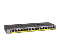 (TG. 16 Porte PoE) Netgear Switch Ethernet 16 porte PoE+ Gigabit GS116LP, switch
