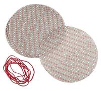 (TG. 16 x 16 x 0,1 cm) Dr.Oetker 3220.0 Cameo Set di 8 coperchi in Tessuto per v