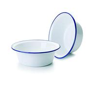 (TG. 16 x 16 x 6 cm) IBILI Bowl Conico Bianco 16 CM, Stainless Steel, 16 x 16 x