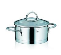 (TG. 16 x 16 x 8 cm) kela "Cailin pentola, in Acciaio Inox, 16 cm, Argento Lucid