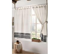 (TG. 167 W x 228 D cm Panel Size) Stanley Hamilton Hisar, Tab Top Heading, Room