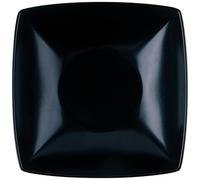 (TG. 17.5 x 17.5 cm) Excelsa Eclipse Piatto Fondo, Ceramica, Nero - NUOVO