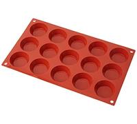 (TG. 17,5 x 30 cm) Silikomart SF014 TARTELLETTA - STAMPO IN SILICONE ø50 H 15 M