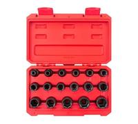 (TG. 17-Piece (8 - 24 mm)) Tekton SID92321 Set di chiavi a bussola a 6 punte I