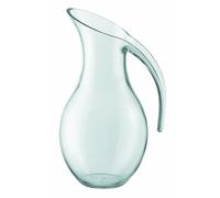 (TG. 17 x 13.5 x h26.5 cm) Guzzini Caraffa Soffiata Happy Hour, Trasparente, 17