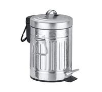 (TG. 17 x 27 x 17 cm) WENKO Portarifiuti a pedale New York Easy Close - chiusura