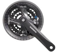 (TG. 170 mm - 48-38-28) SHIMANO Acera Trekking Fc-m361 - Bicicletta Quadrata, 7/