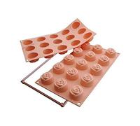 (TG. 170 x 120 x 3.5 cm) Silikomart 20.074.03.0063 Stampi, Silicone, Rosa -