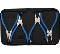 (TG. 175 mm) Bgs Technic Pro+ - Set 4 Pinze Per Anelli Di Sicurezza, 175 Mm - NU