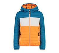 (TG. 176) CMP - Giacca da bambini con cappuccio fisso, Flame-Reef, 176 - NUOVO