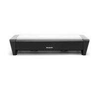 (TG. 18.8 X 35.7 cm) Brabantia Scaldavivande con Due Candele, Acciaio Inossidabi