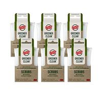 (TG. 18 Pads) Scotch-Brite Greener Clean - Panno abrasivo antigraffio, multicolo
