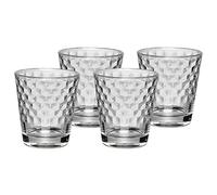(TG. 18 x 18 x 11 cm) WMF 948642040 Tumbler Set 4 Bicchieri, Trasparente - N