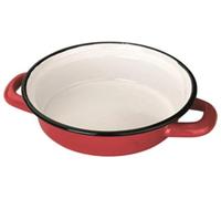 (TG. 18 x 18 x 18 cm) IBILI 912218 - Tegame a 2 Manici, in Acciaio smaltato, ø