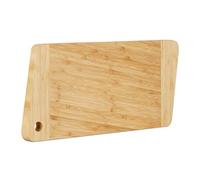(TG. 18 x 38 x 2 cm) Relaxdays 10022151 Tagliere in Bambù Rettangolare con Foro