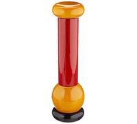 (TG. 18 x 9 x 12.5 cm) Alessi MP0210 Macinapepe di Design in Legno, Rosso -