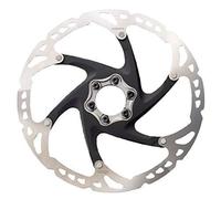 (TG. 180 mm) Shimano Deore XT Disco freno SM-RT 76, 6 fori, Argento (silber), 18