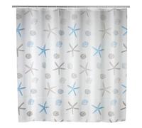 (TG. 180L x 200A cm (1 Pannelli)) WENKO Tenda da doccia Bella Mare Multicolore -