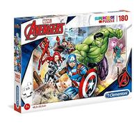 (TG. 180pezzi) Clementoni- Supercolor Puzzle-The Avengers-180 Pezzi, Multicolore