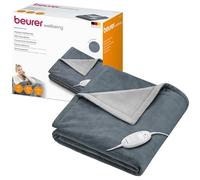 (TG. 180x130 cm) Beurer HD 75 Termocoperta Morbida Coperta Riscaldata, 6 Livelli
