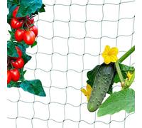 (TG. 180x360 cm) Relaxdays Rete per Piante Rampicanti, 180x360 cm, Sostegno per